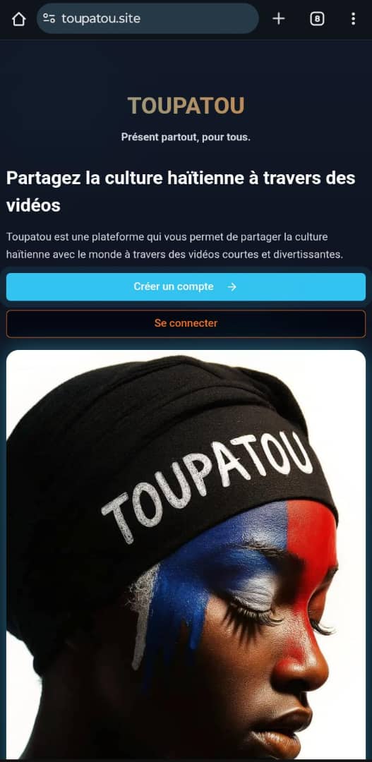 Dekouvri Toupatou: Rezo sosyal Ayisyen an ki konekte, ki bay pouvwa, epi ki bay plis pouvwa.